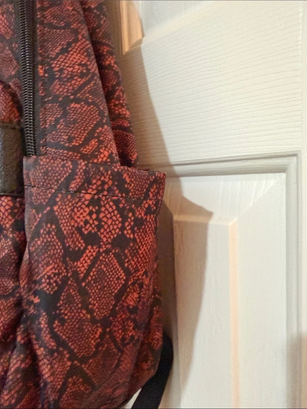Jessica Simpson Snake-Print Backpack NWT